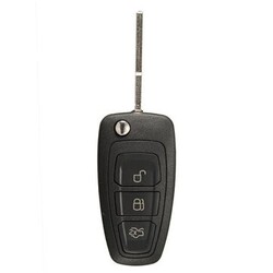 Uncut Fiesta Galaxy Remote Key Fob Mondeo 3 Buttons Ford Focus C-MAX