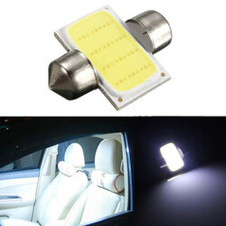 31MM Interior Bulb Car Reading Light Bulb 12V 3W Map Festoon Dome LED COB