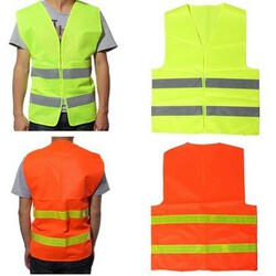 Safety Visibility Reflective Stripes Waistcoat Reflective Vest Jacket