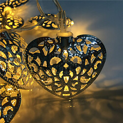 Battery Hollow Love Lamp Wrought Iron Box