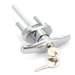 with 2 Keys Lock Garage Door Inch Universal Handle Degree Rotation Replacement