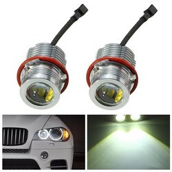 Angel Eyes Halo Ring Error Free For BMW 60W Maker Light E63 E39 E60 E53 Pair