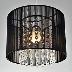 Pendant Light Dining Room Bedroom Modern/contemporary 40w Feature For Crystal Chrome Led Metal