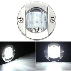 Light Anchor Light Waterproof 12V 2.2W Transom LED Stern Stainless Steel Marine Boat