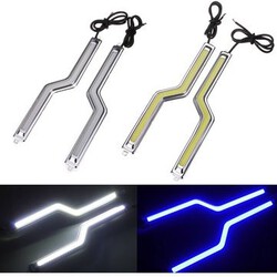 LED COB Car Driving Daytime Running Lamp Fog Light White