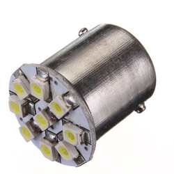 Tail Turn Signal Light Bulb Reverse SMD Car 3528 LED Steel Ring