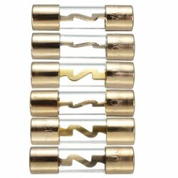 Sound System Glass AGU 30A 40A 60A Fuse Current Gold 50A 20A