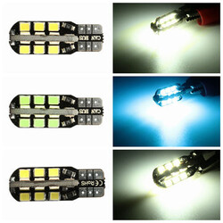 Bulbs Light Wedge T10 W5W 501 License Plate Interior Canbus Error Free LED Side
