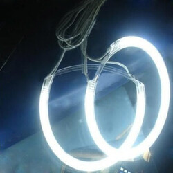 Headlight Lamp Light 7cm Car Angel Eyes Halo Rings CCFL