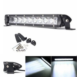 Light Lamp 4WD Offroad Driving Truck 12inch 50W SUV Car Boat LED Work Light Bar