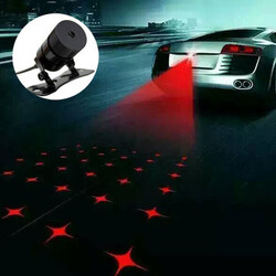 Car Laser Fog Style Diamond Lamp Anti-Fog Light Auto Rearing Warming Light