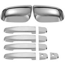 Door Handle Cover Trim Side Mirror Car Chrome Toyota Corolla