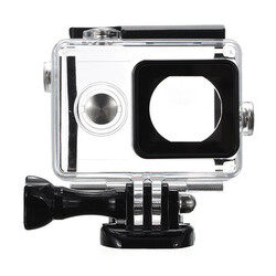 LCD Display Thicken Waterproof Case Xiaomi Yi Sports Camera Work