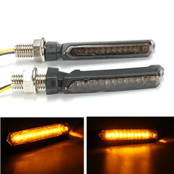 Side LED Universal Motorcycle Blinkers 12V Turn Signal Indicator Lamp