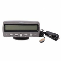 Car LCD Alarm Digital Clock Monitor Gauge