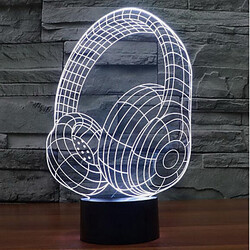 Led Lights Pattern Set Touch Lamp Change Color Nightlight Colorful 3d Head