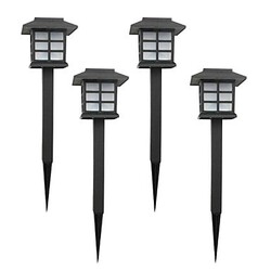 Solar Lawn Lamp Color Changing Light Garden Stake Set