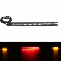 48 Tail Brake Stop Turn Signal Light Strip Universal Motorcycle Rear LED SMD