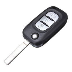 Megane Remote Key Fob Shell Case Modus Kangoo Renault Clio Blank