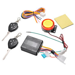Anti-theft with 2 Keys 12V 125dB Motorcycle Alarm System Remote Control