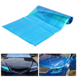 Tint Blue Headlight Foglight Film Sticker Transparent Tail Lamp