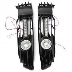 VW Passat Front Lower Grille Bumper Fog Light with LED DRL