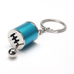 Keychain Fob Finish Part Gear Box Key Chain Turbine Auto Car 5 Colors Tuning Shifter Ring