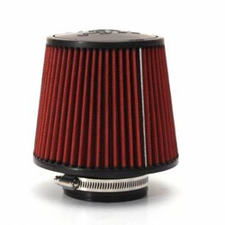 Car Cold Air Intake Filter Cone 76mm High Flow Height 3 Inch Cleaner