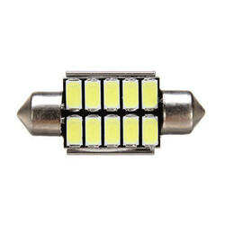 Light Decode Non-polar Lamp Bulb Reading Light 36MM 5630 10SMD Festoon Reverse