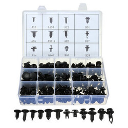 Nylon Repair Clip Car Assortment Kit Push Fastener Rivets Screws