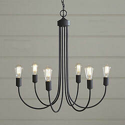 Max:60w Office Entry Chandelier Country Painting Study Room