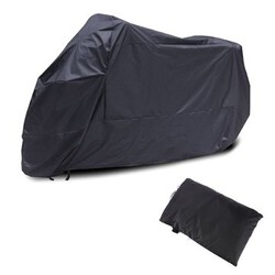 Moped UV Resistant Cover Black Motorcycle Bike Scooter Rain Dust