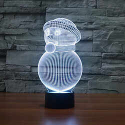 Novelty Lighting Colorful Snowman Led Night Light 100 Christmas Light