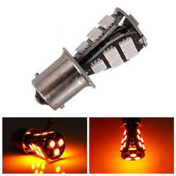 Light Bulb Lamp Error Free Amber Yellow Canbus 18SMD 1156 BA15S