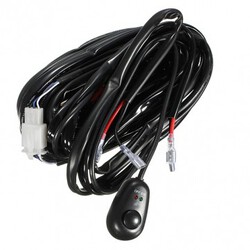 Relay Bar 12V 40A Wiring Harness Switch Work LED HID Fog Driving Light