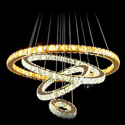 Round Crystal Warm White Led Clear K9
