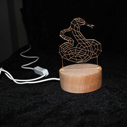 Birthday Gift Fawn Series Wood Nordic Night Light Ikea Simple Animal Lamp Creative