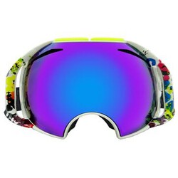 Motorcycle Glasses Lens Fox Double Spherical Ski Goggles Eddie