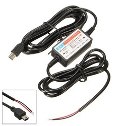 Adapter Box Car DVR 12V to 5V 3M Universal Power Power Cable DC