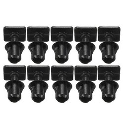 10 X Car Roof Fixing Black Trim Panel Clips Lining VW Transporter