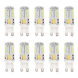 G9 Waterproof 10 Pcs Cool White Led Bi-pin Light 2w Warm White Smd