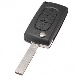 Citroen C2 C3 C5 C4 Key Fob Case Shell 3 Button Flip C6