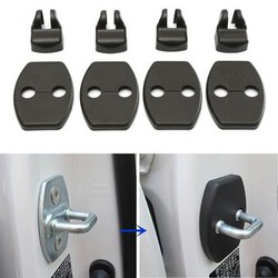 4pcs Covers Case For TOYOTA Catch Door Lock Door Buckles Stopper