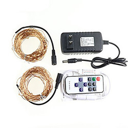 String Light Waterproof Smd Dimmable Warm White Kwb Remote Control 100