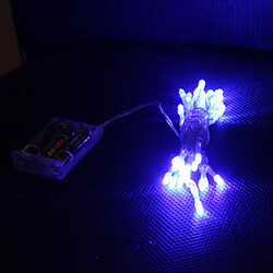 100 String Light Sparking Blue Led 3m Modes Tea