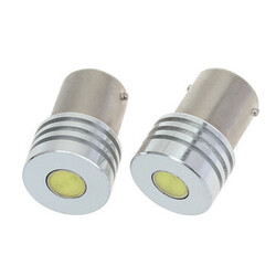 LED Car Light Bulb 1W White 12V High Power White Warm