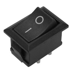 Double pole Rocker Switch 250V 10A 2Pin Plastic Series