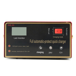 Battery Charger 100AH Intelligent Automatic 12V 24V Car Motorcycle Pulse Repair Type 220V