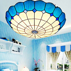 E27 Rural Led Absorb Glass Dome Arts Lamp Creative