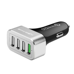 Quick Charge QC 2.0 4 Port USB Car Charger [Qualcomm Certified] BlitzWolf® BW-C2